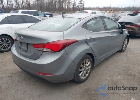 2014 Hyundai Elantra Se z USA, uszkodzony, nr VIN KMHDH4AE2EU173901